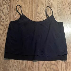 Athleta eyelet tank